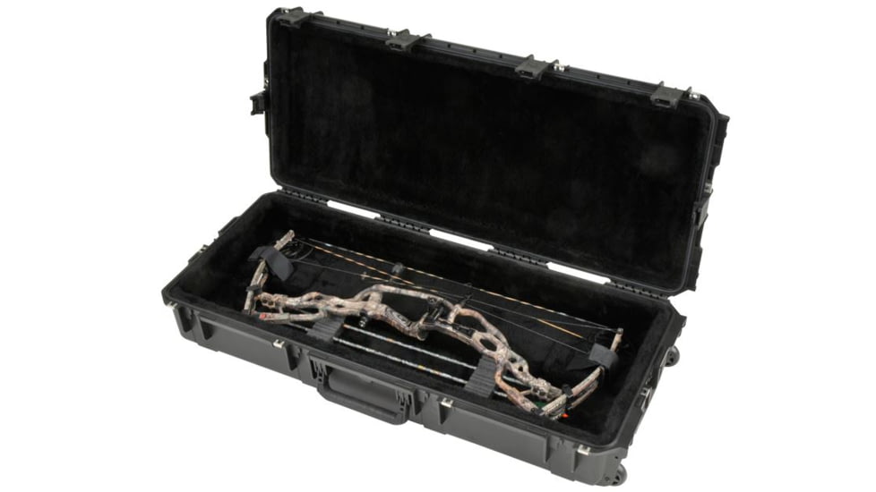 SKB Cases iSeries 4217 Hoyt Parallel Limb Bow Case, Large, 45.12x19.45x8.34 in, Black, 3i-4217-HPL