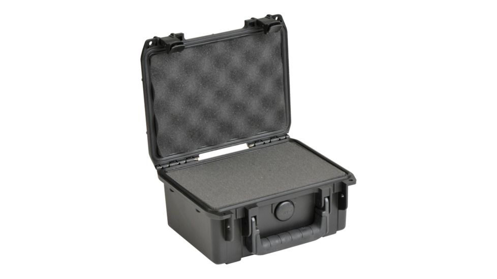 SKB Cases Seres Injecton Molded Ml-Standard Waterproof - Case 15inx10inx4in W/Cubed Foam, 3I-1510-4B-C