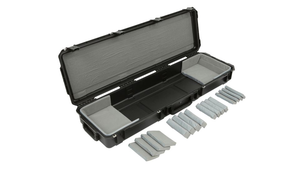 SKB Cases Injection Molded 42.5inx14.5inx5.5in 76-Note Keyboard Case, Black, 3I-5014-TKBD