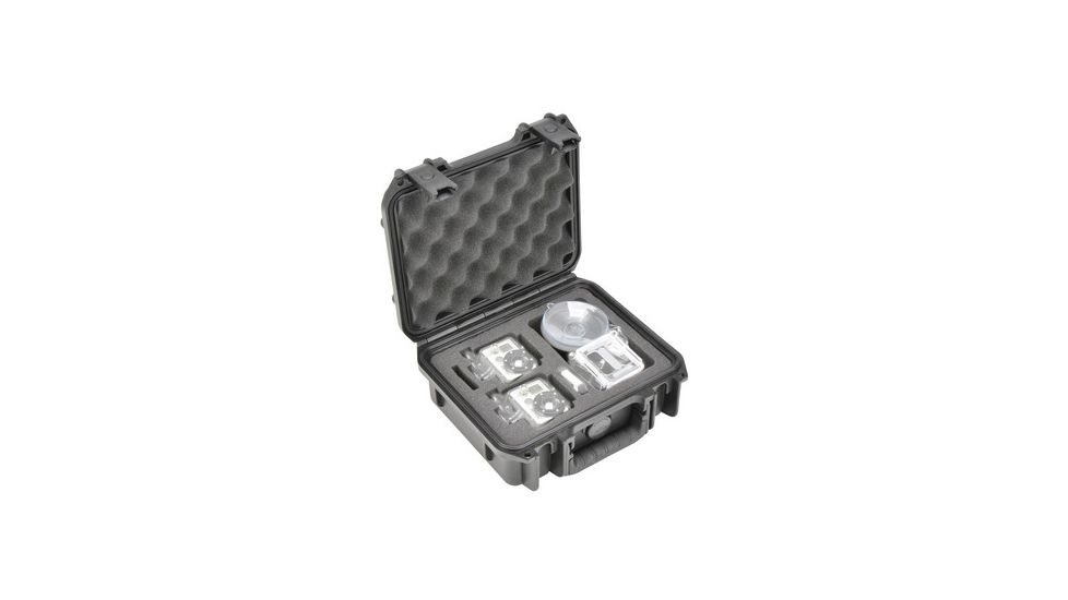 SKB Cases Injection Molded GoPro Camera Case 2 Pack, Black, 3I0907-4-012
