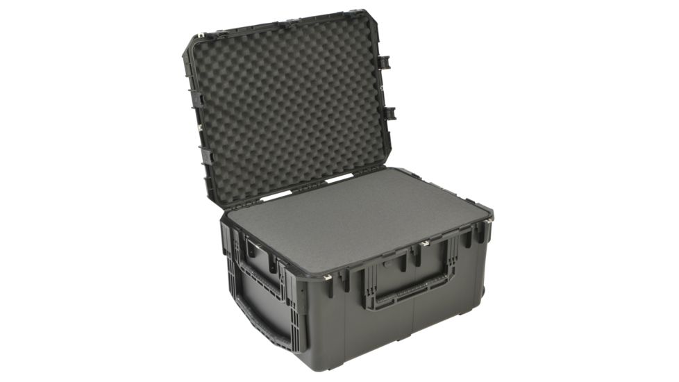 SKB Cases iSeries 2922-12 Waterproof Utility Case w/ Cubed Foam, Black, 29in x 18in x 16in 3i-2922-16BC