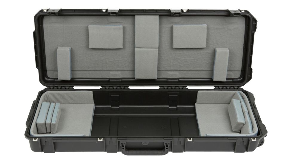 SKB Cases iSeries 61-note Narrow Keyboard Case, Black, 39.5in x 13.5in x 3.75in 3i-4214-TKBD