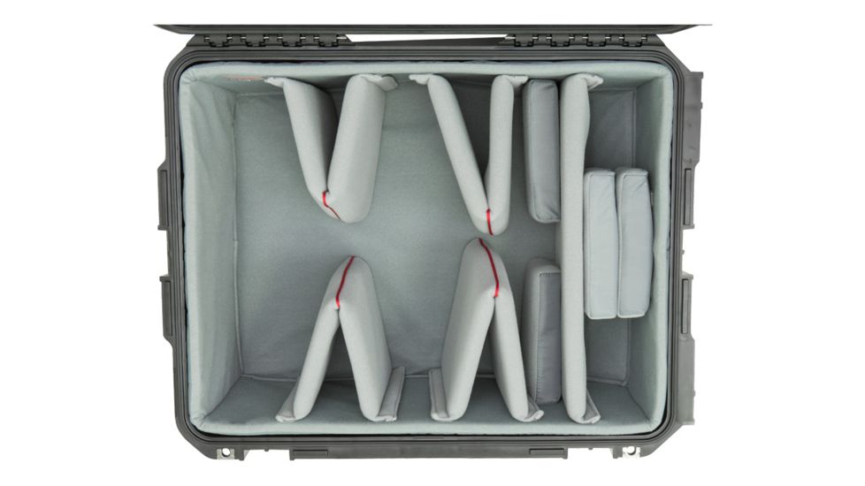 SKB Cases iSeries Case with Think Tank Designed Video Dividers and Lid Organizer, Black, 21in x 16in x 9in 3i-2217-10DL