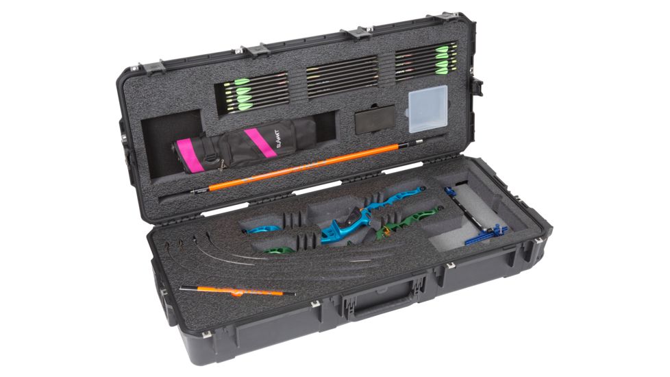 SKB Cases iSeries Double Recurve Case, Black, 3i-4217-RC