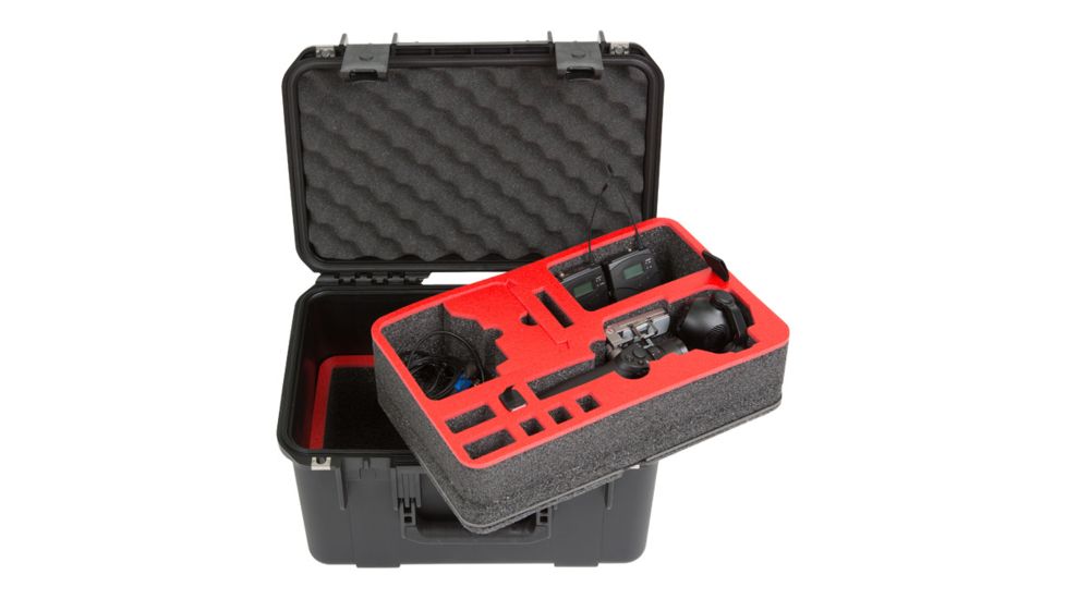 SKB Cases iSeries OSMO PLUS Camera Case, Dual Layer, Black, 17.36in x 12.54in x 11.68in 3i-161010-OS