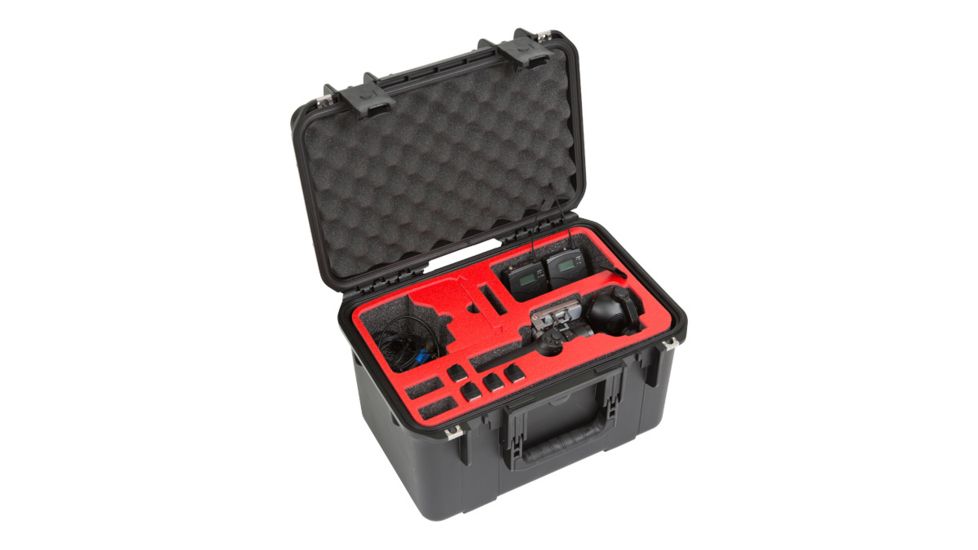 SKB Cases iSeries OSMO PLUS Camera Case, Dual Layer, Black, 17.36in x 12.54in x 11.68in 3i-161010-OS