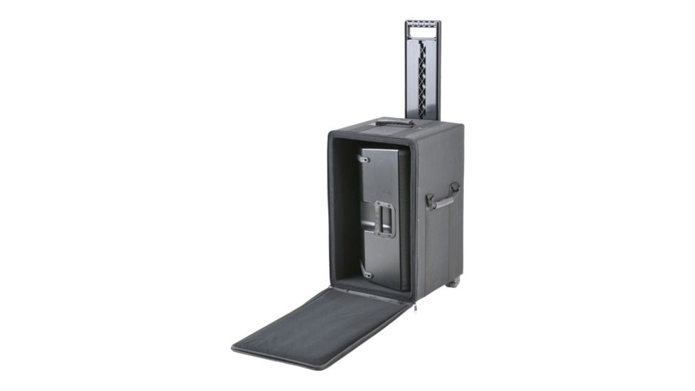 SKB Cases Large Rolling Powered Speaker/Mixer Soft Case,21.25x12.50x13.25in,Black 1SKB-SCPM2