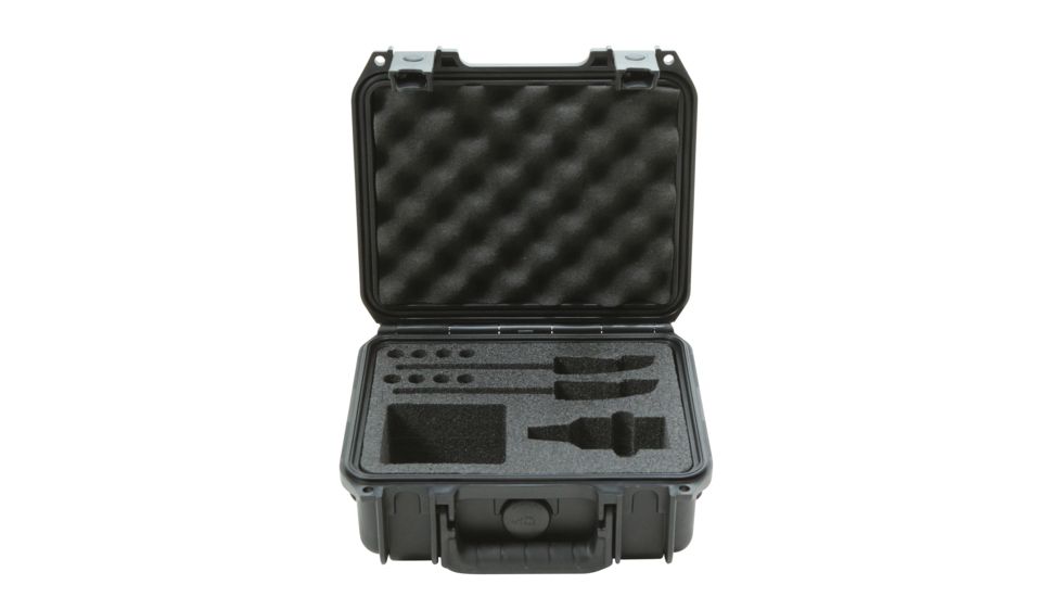 SKB Cases Mil Std. Waterproof Sennheiser SW Wireless Mic Case, Black, 10 3/4 x 9 3/4 x 9 3/4 3I0907-4-SWK