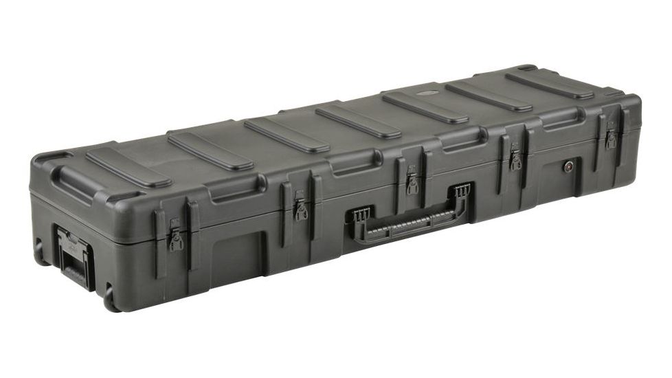 SKB Cases R Series 6416-8 Waterproof Utility Case with Wheels, Black, 64 3/4" x 18 1/4" x 10" 3R6416-8B-EW