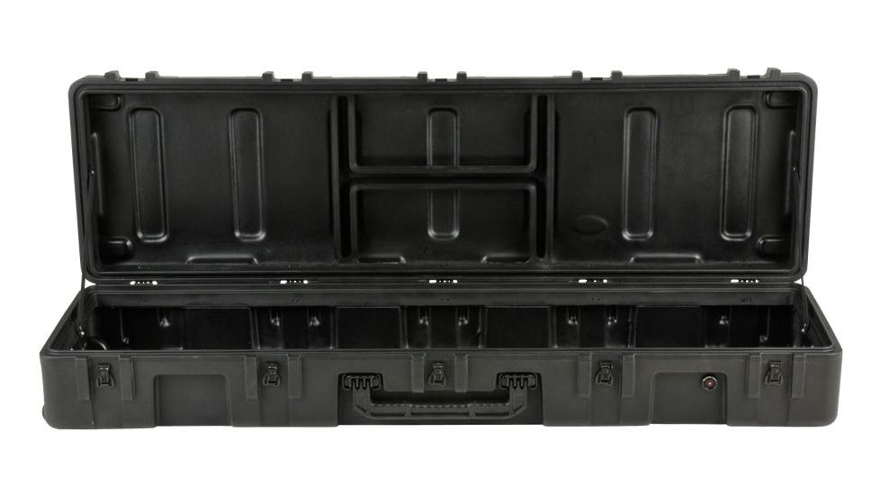 SKB Cases R Series 6416-8 Waterproof Utility Case with Wheels, Black, 64 3/4" x 18 1/4" x 10" 3R6416-8B-EW