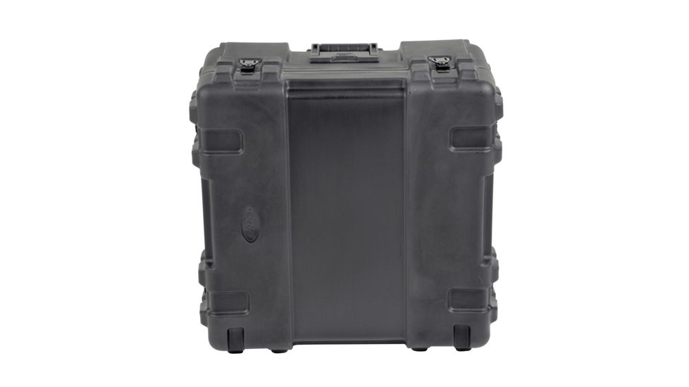 SKB Cases Roto Mil-Std Waterproof Case, 22x22x12in - No Foam Pull Handle, Wheels 3R2222-12B-EW