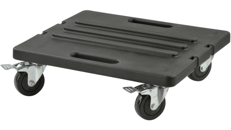 SKB Cases Roto/Shallow Rack Seres Caster Platform, 3in Lockng Casters, 1SKB-RCB