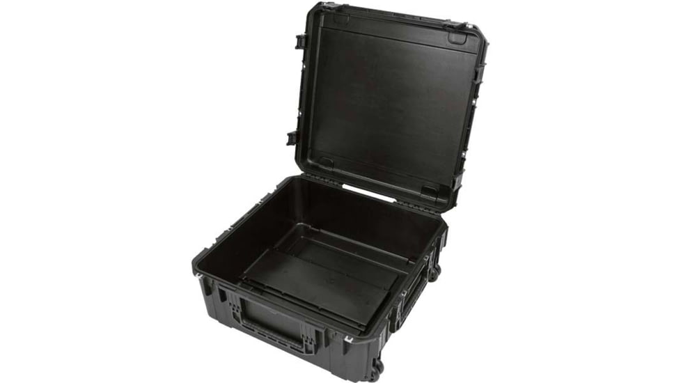 SKB Cases Seres Injecton Molded Ml-Standard Waterproof - Case 24inx24inx10in W/Wheels, Empty, 3I-2424-10BE