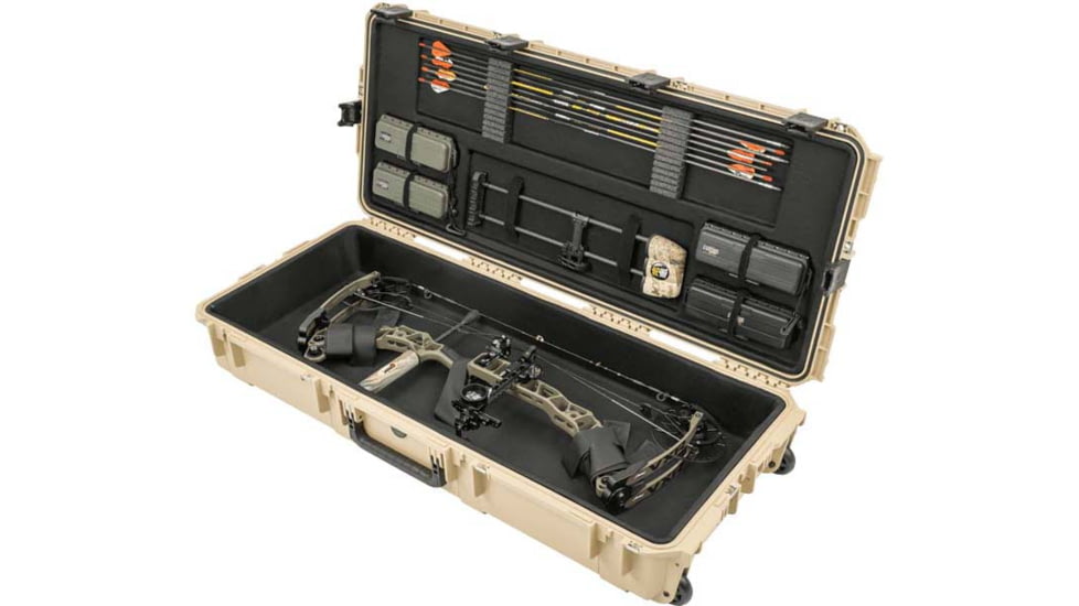 SKB Cases Seres Large Bow Case, Tan, Black Plush, 3i-4217-PLP-T