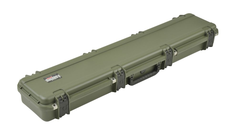 SKB Cases Single Rifle Case, No wheels, Olive Drab, 50 1/2 x 11 3/4 x 6 3i-4909-SR-M