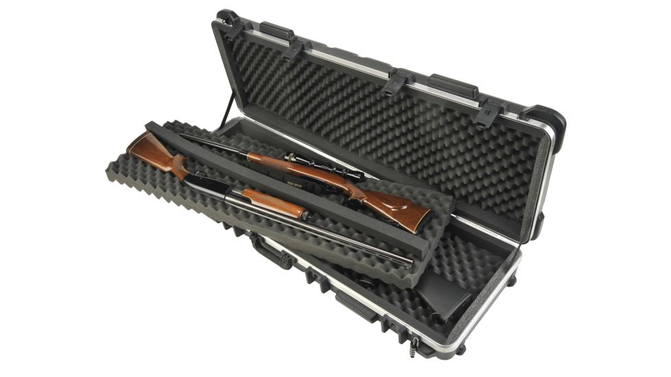 SKB Cases SKB Four Gun Rifle Case w/Wheels 2SKB5014