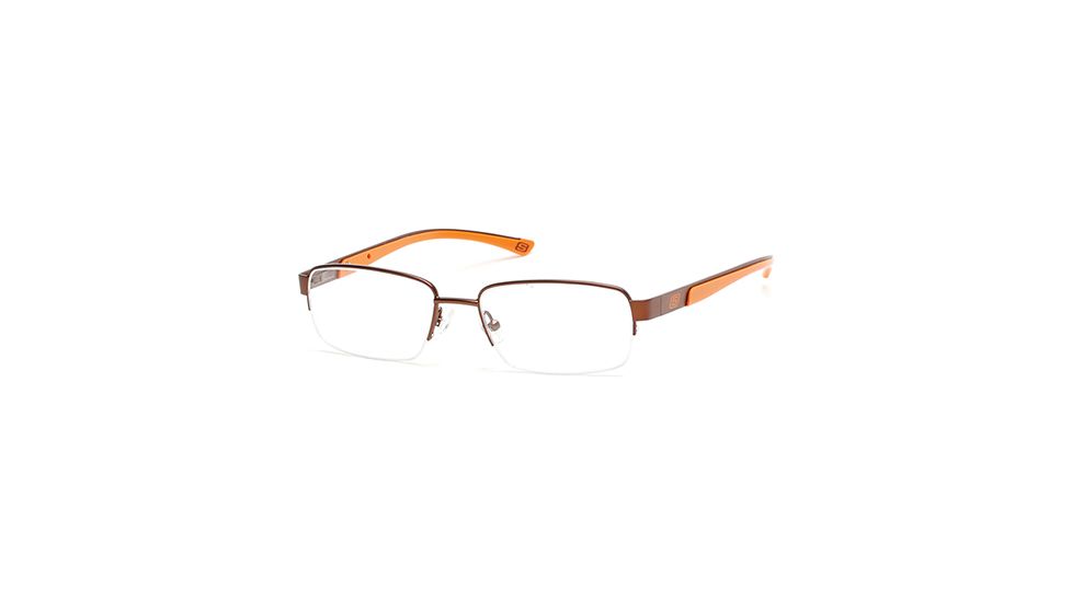 Skechers SE3170 Eyeglass Frames - Matte Dark Brown Frame Color