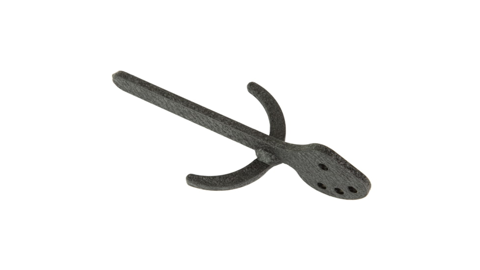 Skull Hooker Large Prong for Trophy Tree, Black, Trophy Tree Not Included, SKH-TT-LRG-PRG