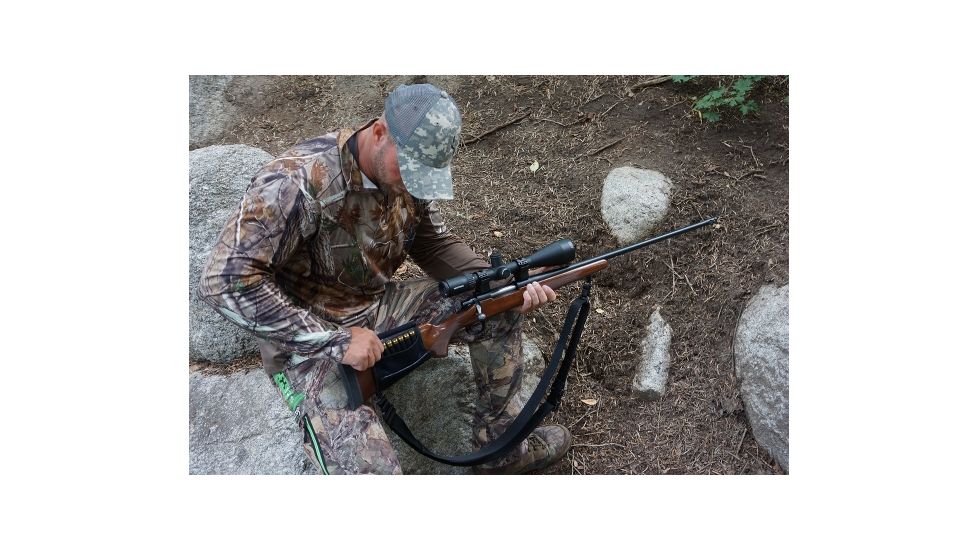 Slicker AmmoSlicker Buttstock Ammo Holder for Large Caliber Ammo, Alpine Mountain Camo, Large Caliber, SK-AMFD07-D24