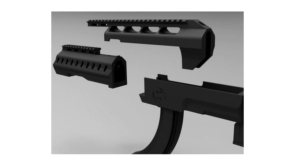 Slide Fire Solutions SSAR-22 Kit For Ruger 10/22, Left Hand, Black, 30-0103-00