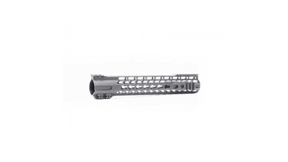 SLR 11.7 inch SOLO Hybrid KeyMod 5.56 Handguard, Black 00810646033153