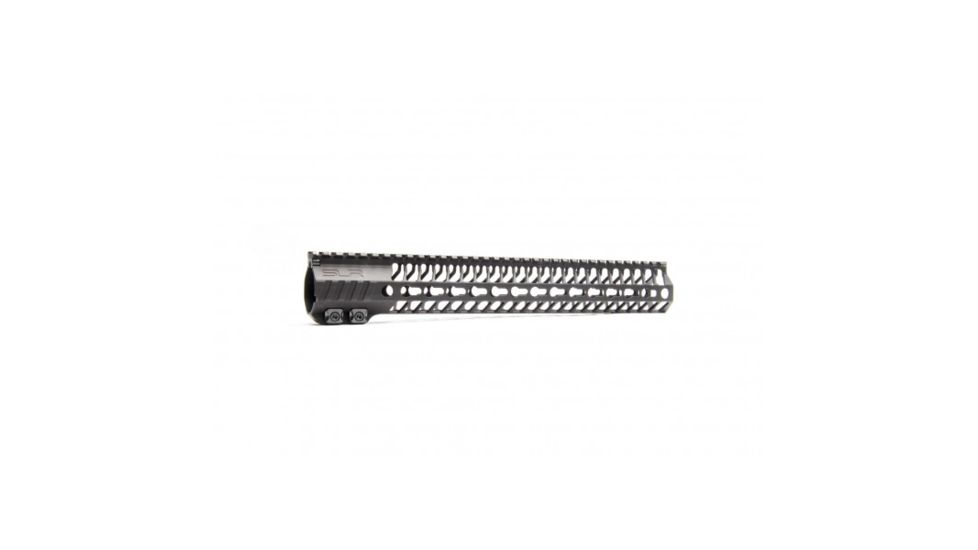 SLR 13.7 inch HELIX KeyMod 5.56 Handguard w/Full Top Rail, Black 00810646031685
