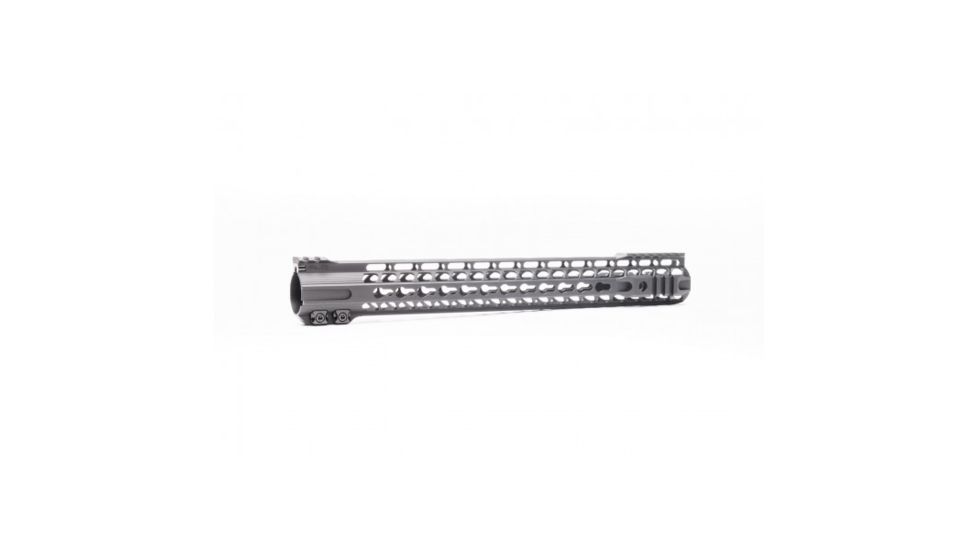 SLR 15.5 inch SOLO Hybrid KeyMod 5.56 Handguard, Black 00810646033665