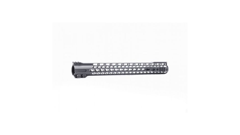 SLR 16 inch SOLO Hybrid KeyMod 5.56 Handguard, Black 00810646033719