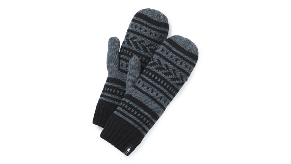 Smartwool Chair Lift Mitten, Black, One Size, SW018073001-1FM