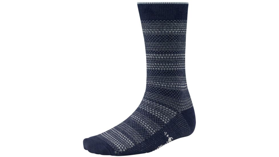 Smartwool Inclined Tweed Socks - Men's-Deep Navy Heather-Large