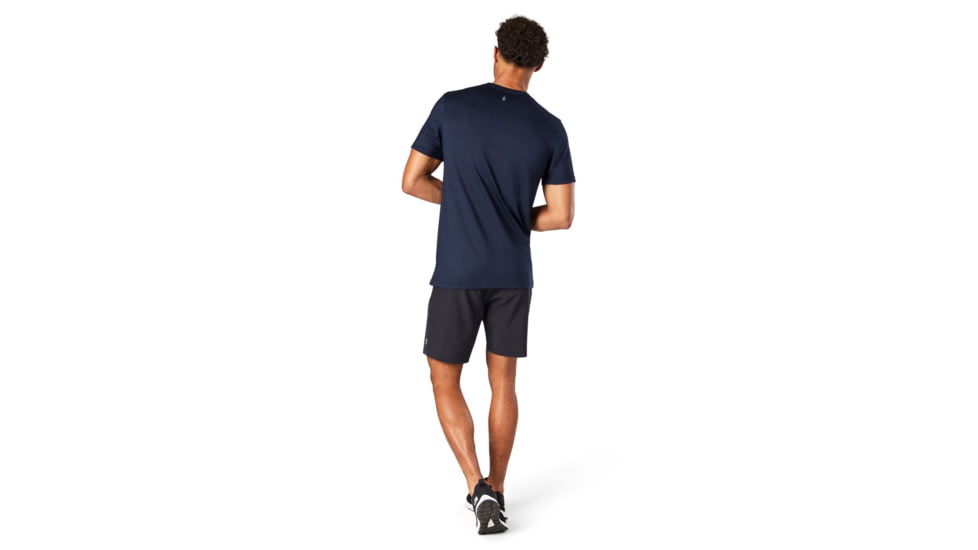 Smartwool Merino Sport 150 Mount Hood Moon Graphic Tee - Mens, Deep Navy, Large, SW016446092L