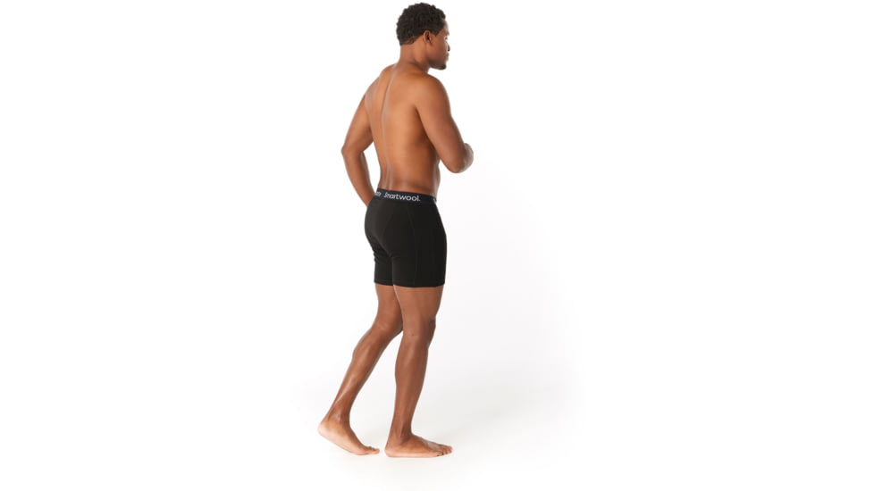 Smartwool Merino Sport 250 Wind Boxer Brief - Mens, Black, Medium, SW019030001-M