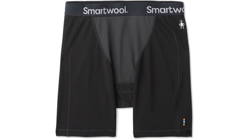 Smartwool Merino Sport 250 Wind Boxer Brief - Mens, Black, Medium, SW019030001-M