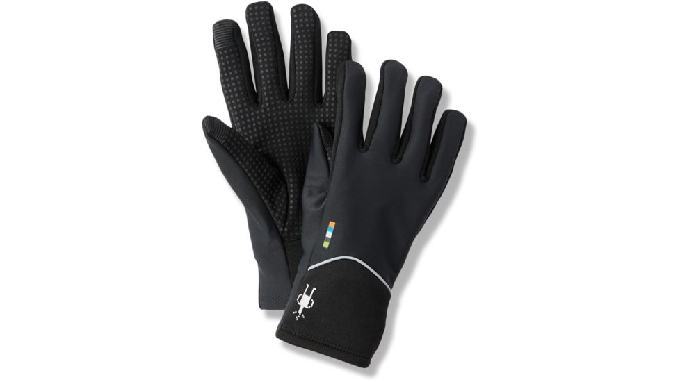 Smartwool Merino Sport Fleece Wind Training Glove, Black, Extra Small, SW000642001-XS