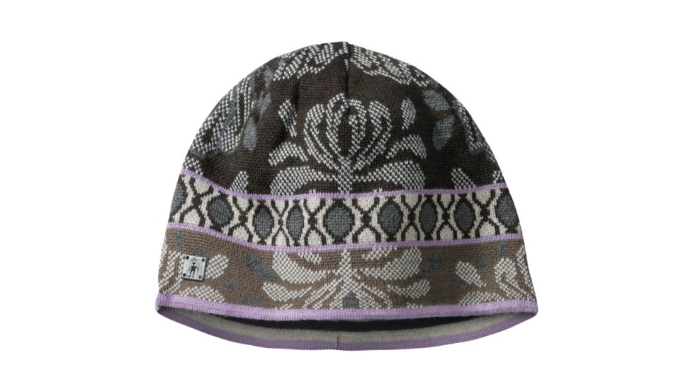 Smartwool Reflections Flower Hat - Women's-Chocolate