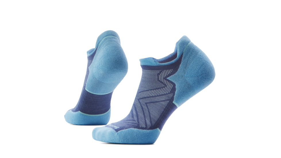 Smartwool Run Targeted Cushion Low Ankle Socks - Womens, Nightfall Blue, Large, SW001671P43100L000