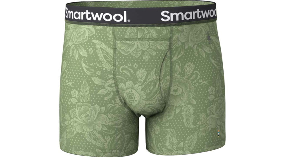 Smartwool Merino Print Boxer Brief Boxed - Mens