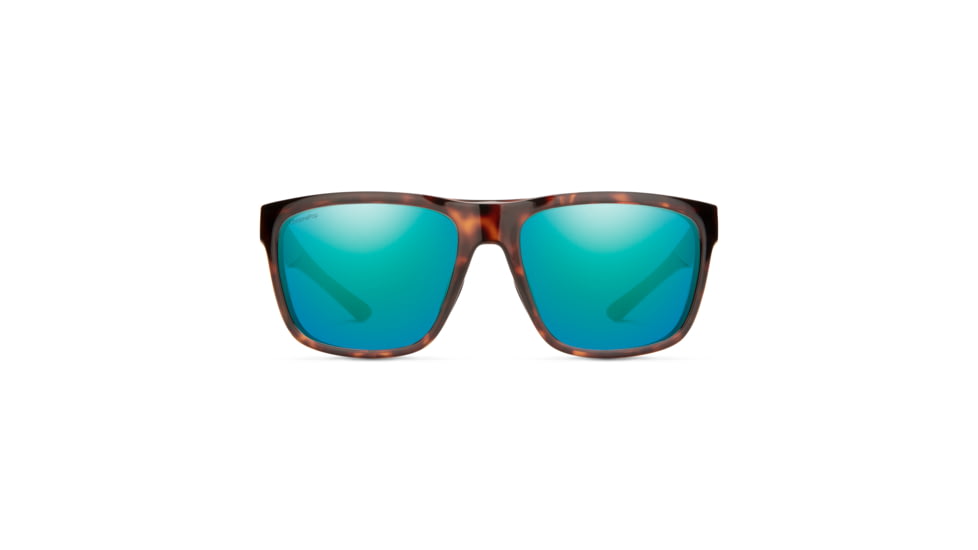 Smith Barra Sunglasses, Tortoise Frame, ChromaPop Polarized Opal Mirror Lens, 20126808660QG