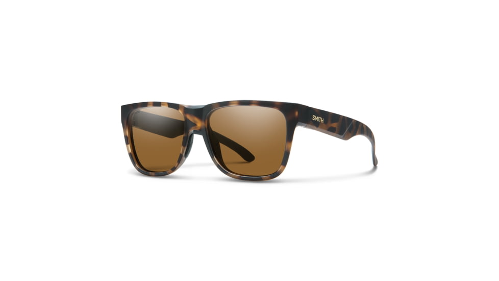 Smith Lowdown 2 Sunglasses, Matte Tortoise Frame, ChromaPop Polarized Brown Lens, 200941N9P56L5