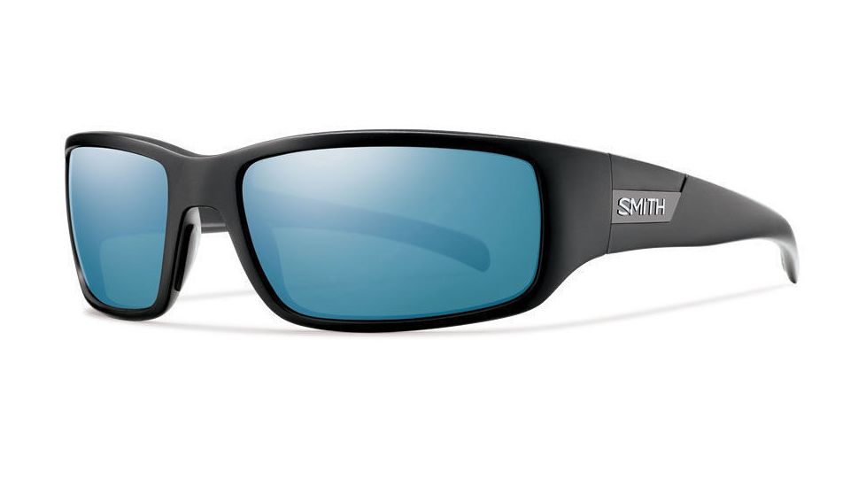 Smith Optics Prospect Single Vision Prescription Sunglasses, Matte Black Frame, Polarized, POCPUGMMBSV