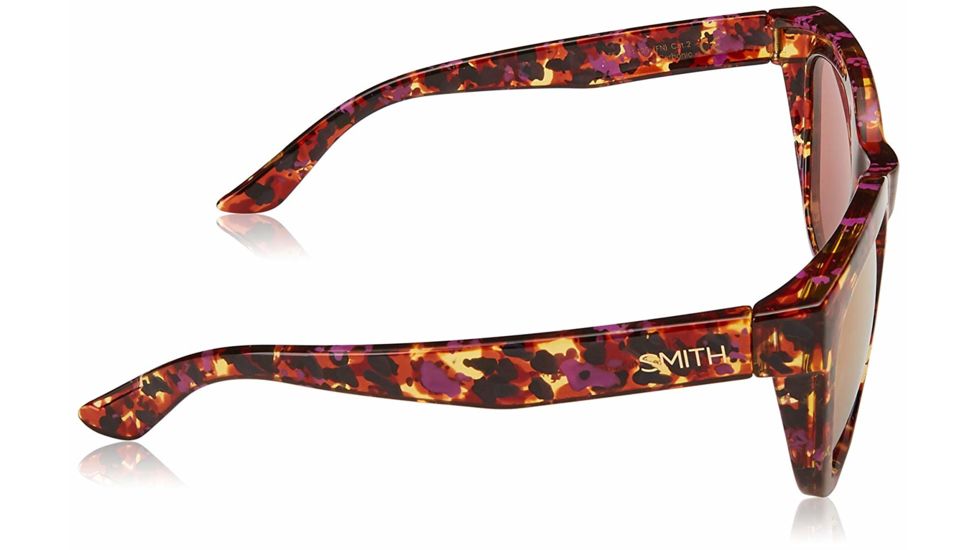 Smith Optics Sidney Single Vision Prescription Sunglasses, Flecked Mulberry Tortoise Frame, SIPCRGMFMTSV