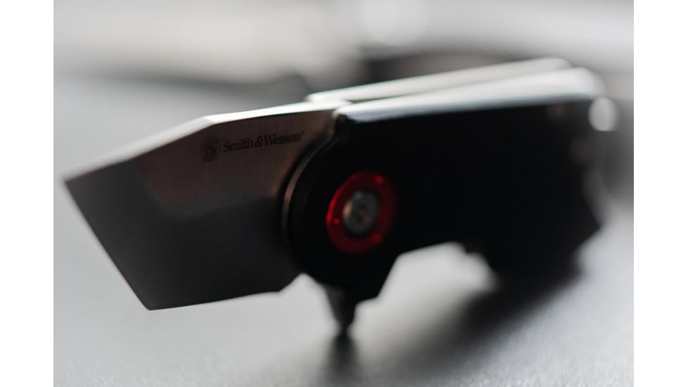 Smith &amp; Wesson Benji Folding Knife, 1.5in, 8Cr13MoV Stainless Steel Blade, G-10 Handle, 1122566