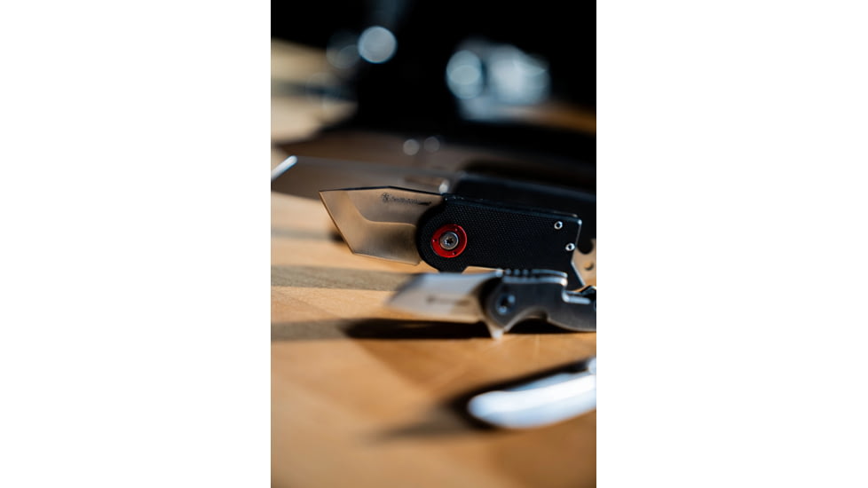 Smith &amp; Wesson Benji Folding Knife, 1.5in, 8Cr13MoV Stainless Steel Blade, G-10 Handle, 1122566