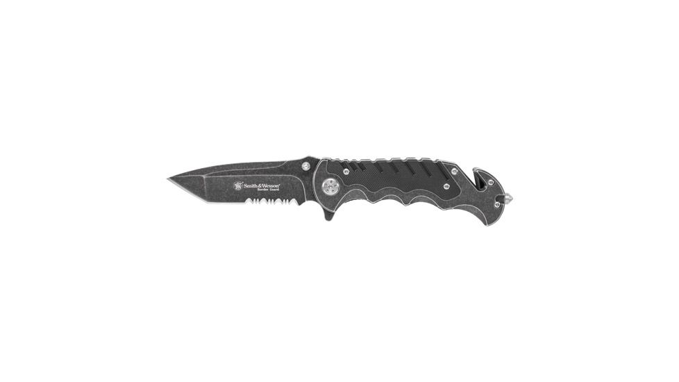 Smith &amp; Wesson Border Guard Liner Lock Folding Knife