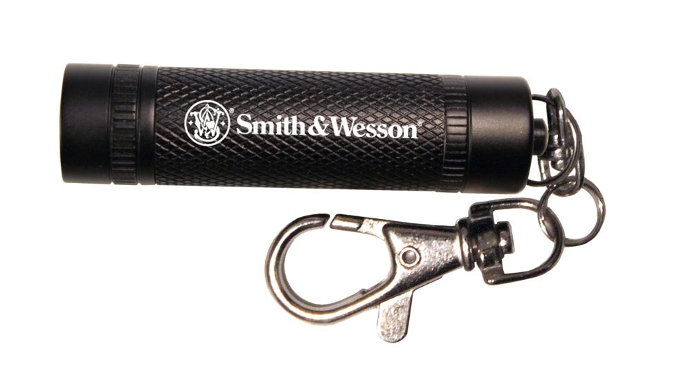 Smith &amp; Wesson Galaxy Ray Flashlight, Black body, White LED 110198