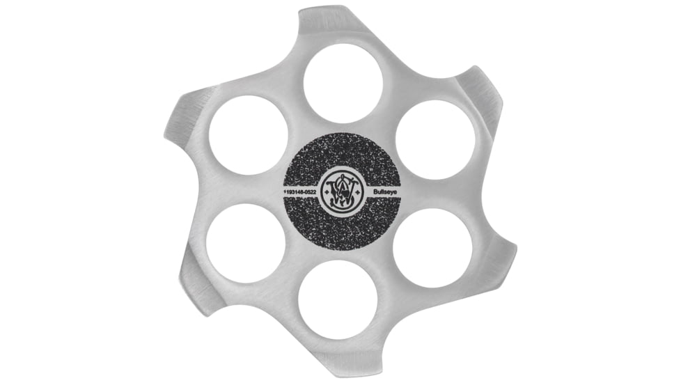 Smith and Wesson Knives Bullseye Throwing Cylinders, Stainless Steel, 4 Pack, 1193147