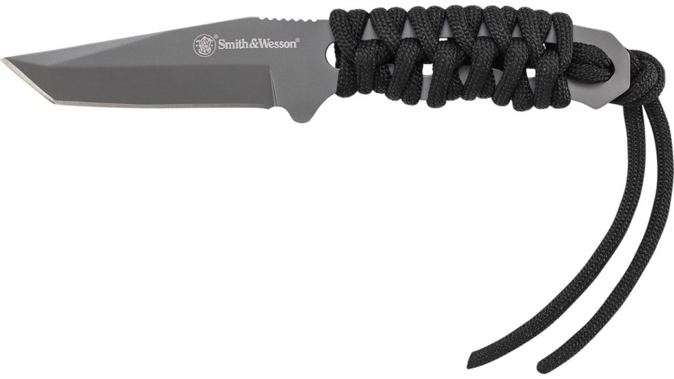 Smith &amp; Wesson Full Tang Tanto Fixed Blade Knife, SW910TAM