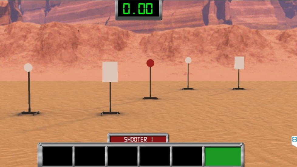 Smokeless Range 2.0 Smokeless Range Competitive Shooter Steel Challenge Add-On