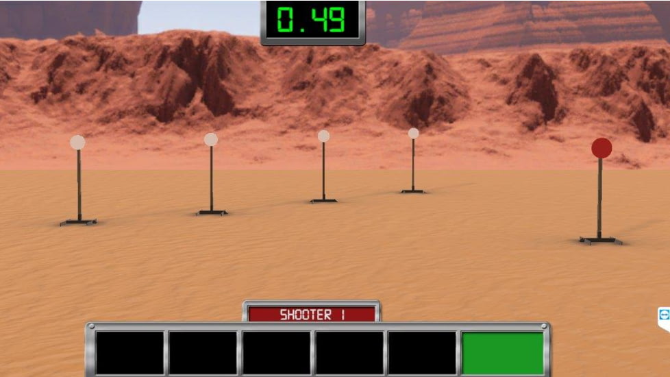 Smokeless Range 2.0 Smokeless Range Competitive Shooter Steel Challenge Add-On