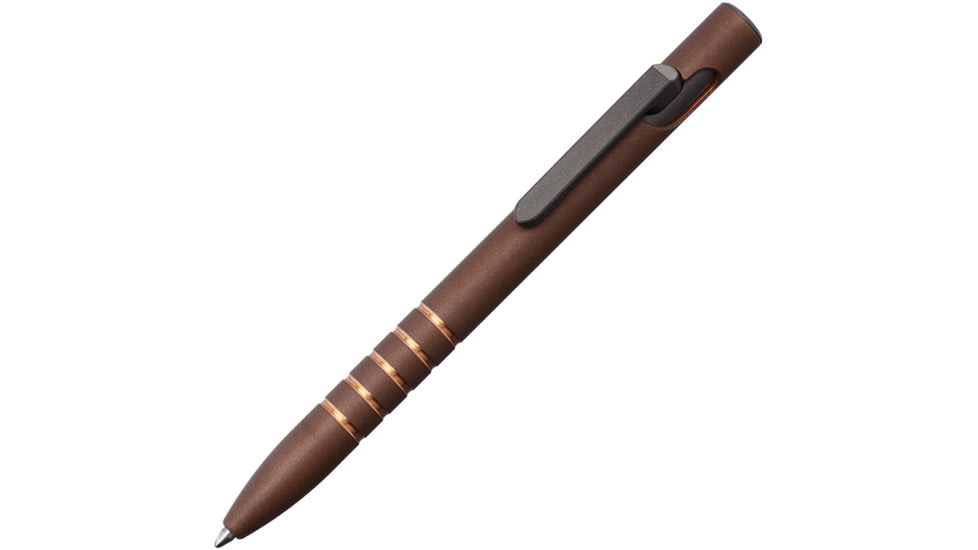 SMOOTH Precision Pens V2.1 Copper Mini Bolt Action Pen, 4.7in Overall, Copper Construction, SA-1-B-2